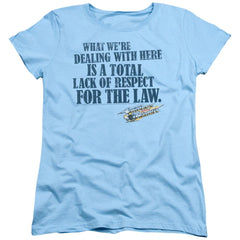 Smokey And The Bandit Lack Of Respect Women's 18/1 Cotton Short-Sleeve T-Shirt