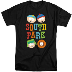South Park Best Buds Men's 18/1 Tall Cotton Short-Sleeve T-Shirt