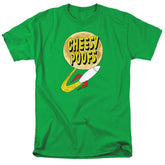 South Park Cheesy Poofs Men's 18/1 Cotton Short-Sleeve T-Shirt