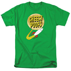 South Park Cheesy Poofs Men's 18/1 Cotton Short-Sleeve T-Shirt