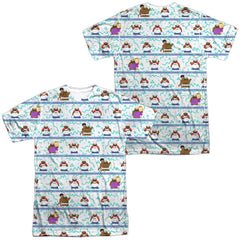 South Park Chef Vibing (Front/Back Print) Men's Regular Fit Polyester Short-Sleeve T-Shirt