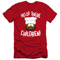 South Park Hello There Children Men's Ultra-Soft 30/1 Cotton Slim Short-Sleeve T-Shirt