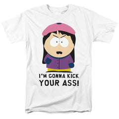 South Park Im Gonna Kick Your Ass Men's 18/1 Cotton Short-Sleeve T-Shirt