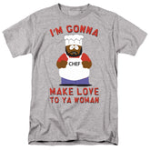 South Park Make Love Men's 18/1 Cotton Short-Sleeve T-Shirt