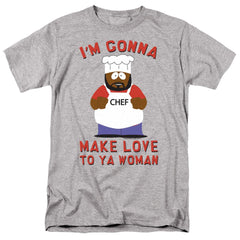 South Park Make Love Men's 18/1 Cotton Short-Sleeve T-Shirt