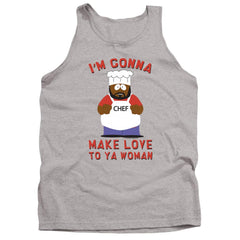 South Park Make Love Men's 18/1 Cotton Tank Top