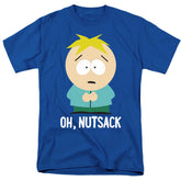South Park Oh Nutsack Men's 18/1 Cotton Short-Sleeve T-Shirt
