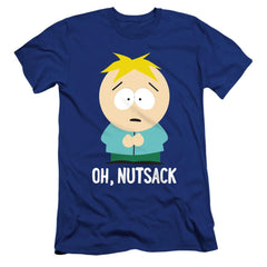 South Park Oh Nutsack Men's Ultra-Soft 30/1 Cotton Slim Short-Sleeve T-Shirt