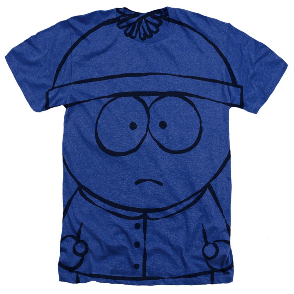 South Park Stan Men's 30/1 Cotton Poly SS Heather T