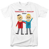 South Park Terrance And Phillip Men's 18/1 Cotton Short-Sleeve T-Shirt