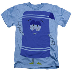 South Park Towelie Large And In Charge Men's 30/1 Cotton Poly SS Heather T
