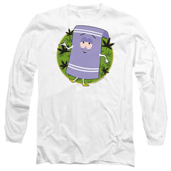 South Park Towelie Men's 18/1 Cotton Long-Sleeve T-Shirt