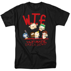 South Park Wtf Ultimate Smackdown Men's 18/1 Cotton Short-Sleeve T-Shirt