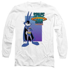 Space Jam 2 Bugs Batman Men's 18/1 Cotton Long-Sleeve T-Shirt