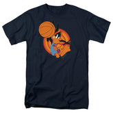 Space Jam 2 Daffy Slam Men's 18/1 Cotton Short-Sleeve T-Shirt