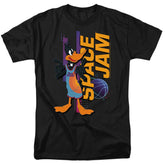 Space Jam 2 Daffy Standing Men's 18/1 Cotton Short-Sleeve T-Shirt