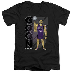 Space Jam 2 Goon Squad Chronos Men's 30/1 Cotton Slim V-Neck T-Shirt