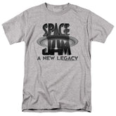 Space Jam 2 Space Jam 2 Logo Black Men's 18/1 Cotton Short-Sleeve T-Shirt