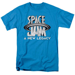 Space Jam 2 Space Jam 2 Logo Circuits Men's 18/1 Cotton Short-Sleeve T-Shirt