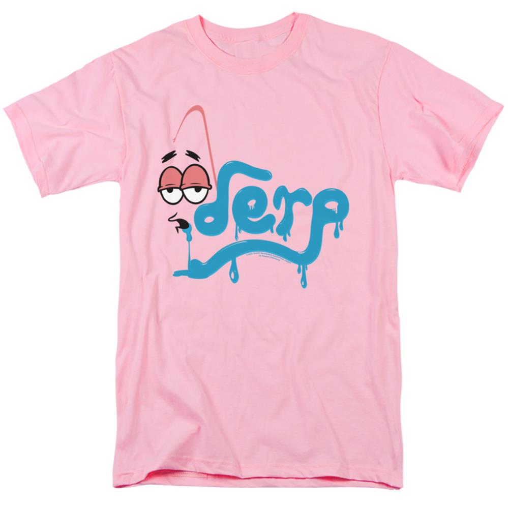 Spongebob Squarepants Derp Men's 18/1 Cotton Short-Sleeve T-Shirt