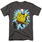 Spongebob Squarepants Letter Spongebob Men's 18/1 Cotton Short-Sleeve T-Shirt