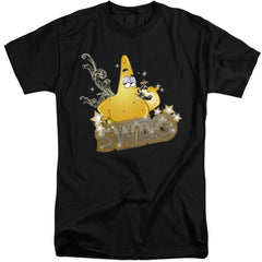 Spongebob Squarepants Patrick Has Swag Men's 18/1 Tall Cotton Short-Sleeve T-Shirt