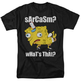 Spongebob Squarepants Sarcasm Meme Men's 18/1 Cotton Short-Sleeve T-Shirt