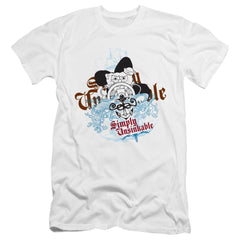 Spongebob Squarepants Simply Unsinkable Men's Ultra-Soft 30/1 Cotton Slim Short-Sleeve T-Shirt