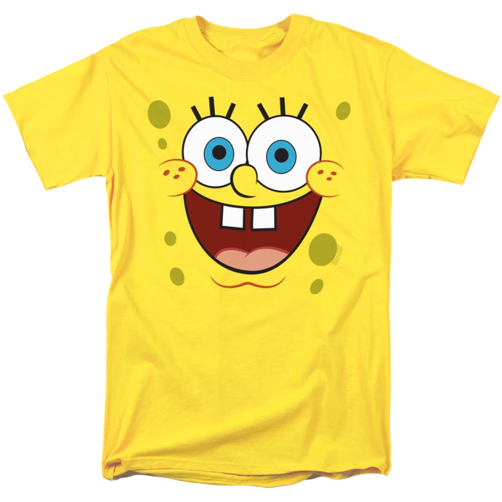 Spongebob Squarepants Spongebob Goofy Smile Men's 18/1 Cotton Short-Sleeve T-Shirt