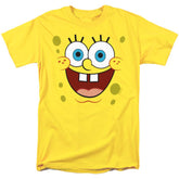Spongebob Squarepants Spongebob Goofy Smile Men's 18/1 Cotton Short-Sleeve T-Shirt