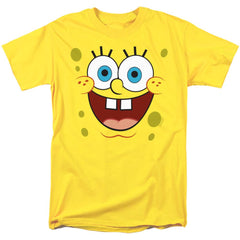 Spongebob Squarepants Spongebob Goofy Smile Men's 18/1 Cotton Short-Sleeve T-Shirt