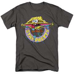 Spongebob Squarepants Stay Pretty Men's 18/1 Cotton Short-Sleeve T-Shirt
