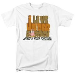 Spongebob Squarepants What'S Your Excuse? Men's 18/1 Cotton Short-Sleeve T-Shirt