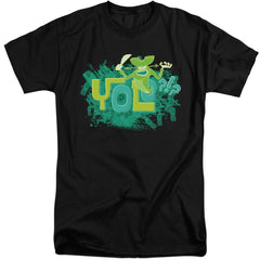 Spongebob Squarepants Yolo?!? Men's 18/1 Tall Cotton Short-Sleeve T-Shirt