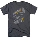 Star Trek 50 Year Frontier Men's 18/1 Cotton Short-Sleeve T-Shirt