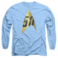 Star Trek 50th Anniversary Delta Men's 18/1 Cotton Long-Sleeve T-Shirt