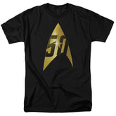 Star Trek 50th Anniversary Delta Men's 18/1 Cotton Short-Sleeve T-Shirt