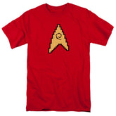 Star Trek 8 Bit Engineering Men's 18/1 Cotton Short-Sleeve T-Shirt
