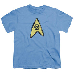 Star Trek 8 Bit Science Youth 18/1 100% Cotton Short-Sleeve T-Shirt