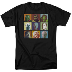 Star Trek Alien Squares Men's 18/1 Cotton Short-Sleeve T-Shirt
