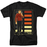Star Trek All She's Got Captain Men's 18/1 Cotton Short-Sleeve T-Shirt