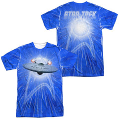 Star Trek All She's Got (Front/Back Print) Men's Regular Fit Polyester Short-Sleeve T-Shirt