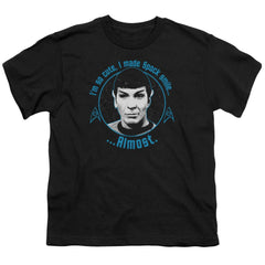 Star Trek Almost Smile Youth 18/1 100% Cotton Short-Sleeve T-Shirt