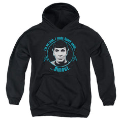 Star Trek Almost Smile Youth Cotton Poly Pull-Over Hoodie