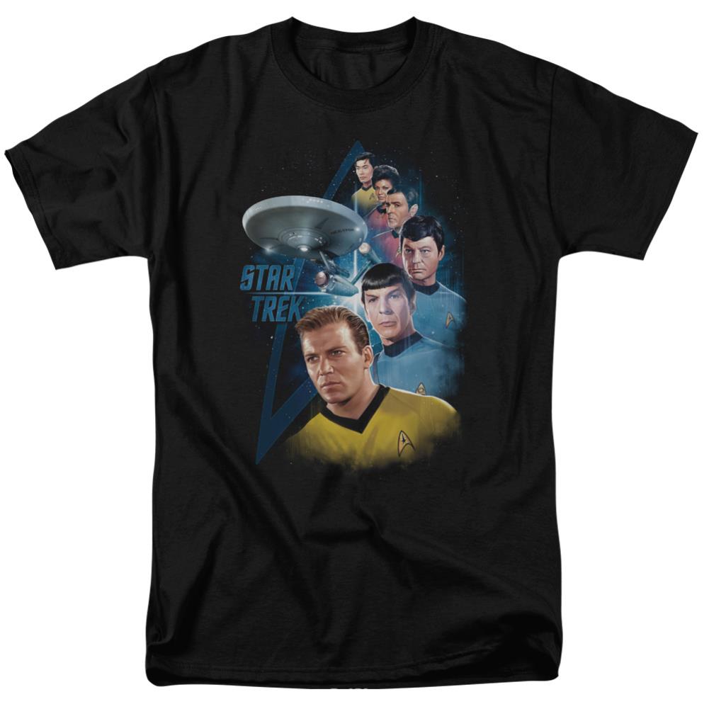Star Trek Among The Stars Men's 18/1 Cotton Short-Sleeve T-Shirt