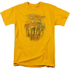 Star Trek Animated Men's 18/1 Cotton Short-Sleeve T-Shirt