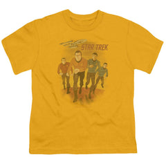 Star Trek Animated Youth 18/1 100% Cotton Short-Sleeve T-Shirt