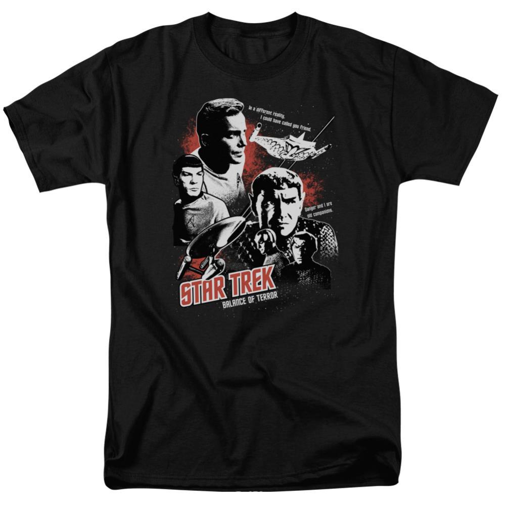 Star Trek Balance Of Terror Men's 18/1 Cotton Short-Sleeve T-Shirt