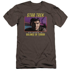Star Trek Balance Of Terror Men's Ultra-Soft 30/1 Cotton Slim Short-Sleeve T-Shirt