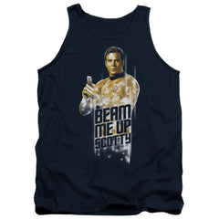 Star Trek Beam Me Up Men's 18/1 Cotton Tank Top